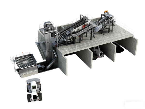 废旧沥青再生料剥离筛分设备 RAP (Reclaimed Asphalt Pavement) Crushing and Screening Equipment